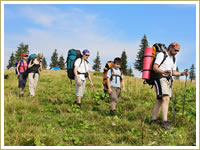 Hiking in the Wicklow Mountains